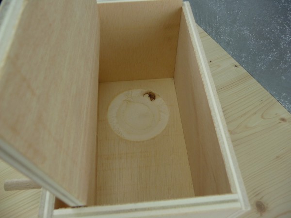 Wellensittichnistkasten