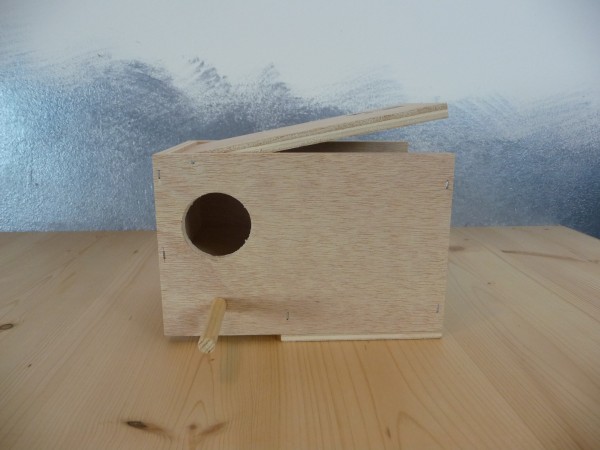 Gouldamadinennistkasten Ablaufnistkasten