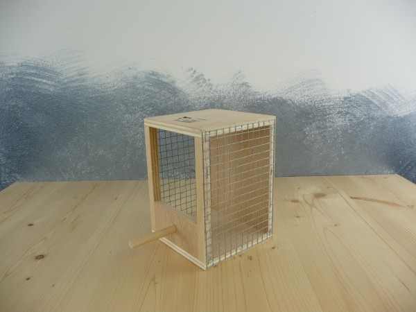 Volierennest mit geschlossenem Boden