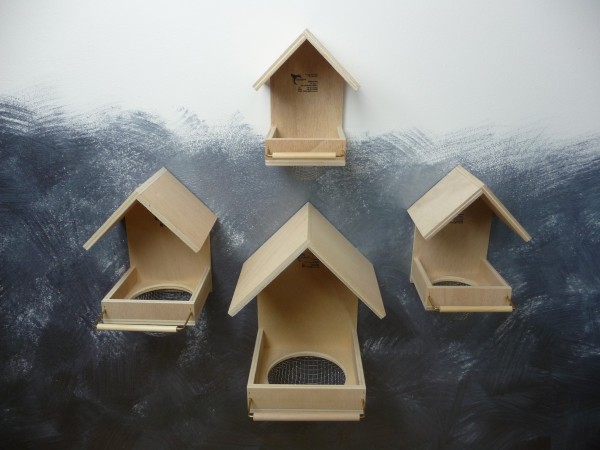 Waldvogelnest Kapellchen mit Anflugstange Drahtnest