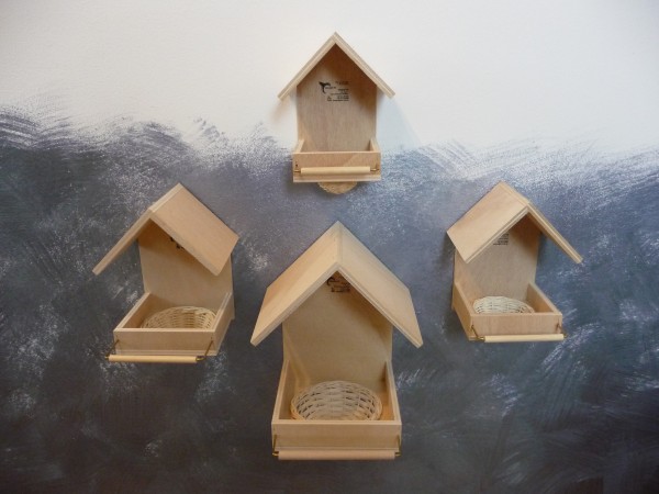 Waldvogelnest Kapellchen mit Anflugstange Peddigrohrnest