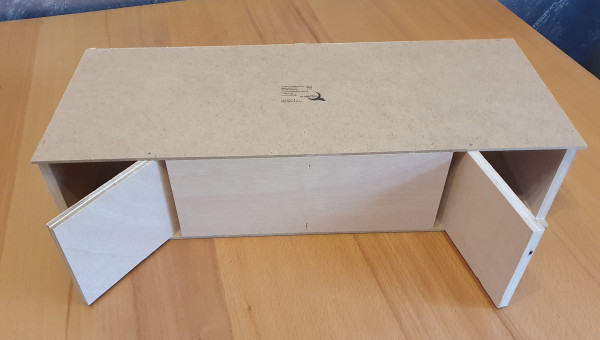 Transport-u. Versandkiste Zweiteilig